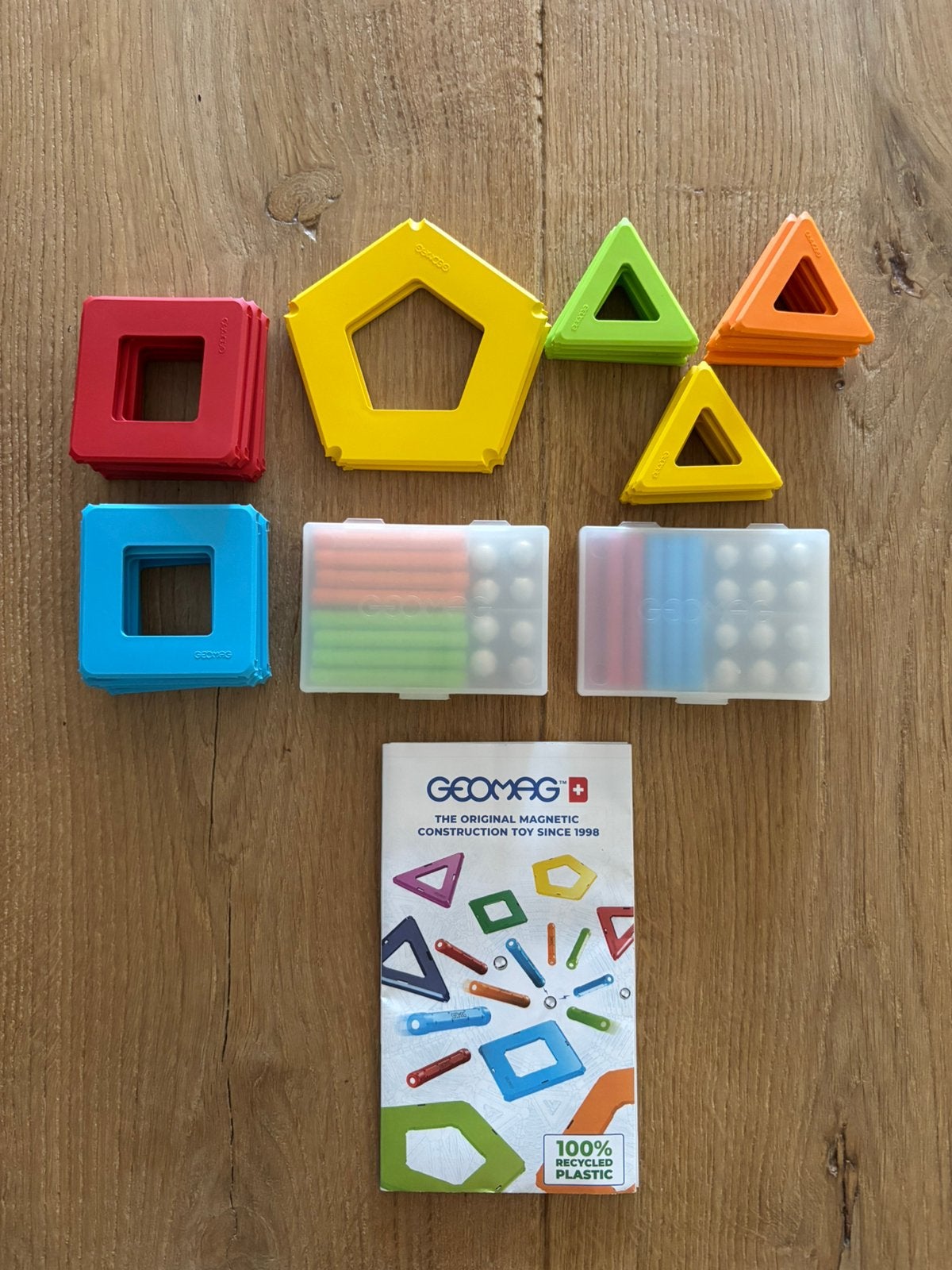 Geomag magnetic tiles, Ophalen of Verzenden, Nieuw, Bouwen
