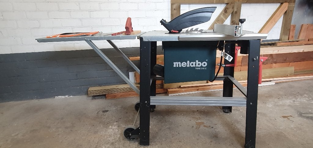 Metabo Zaagtafel type TKHS 315 C, Ophalen, Gebruikt, Cirkelzaag, 30 tot 70 mm