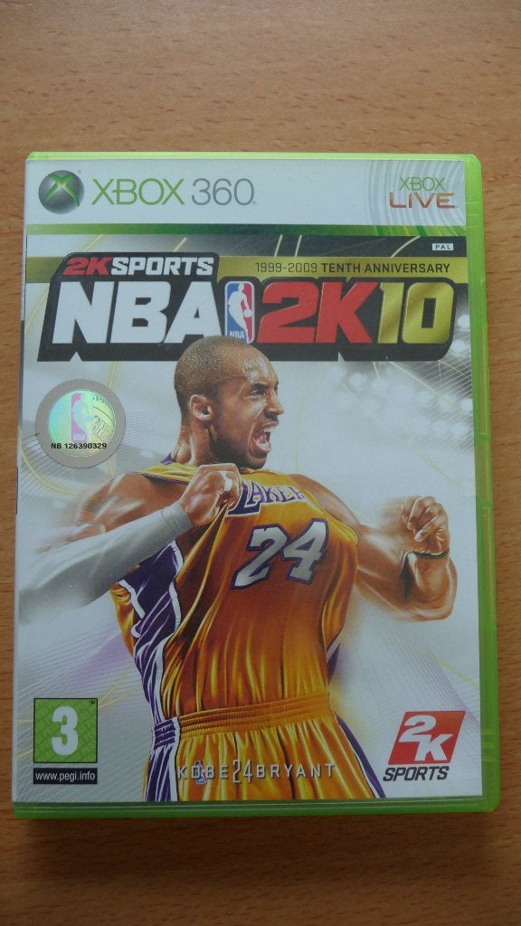XBOX 360 2k sports NBA 2k10, Ophalen of Verzenden, Zo goed als nieuw, Sport, 3 spelers of meer