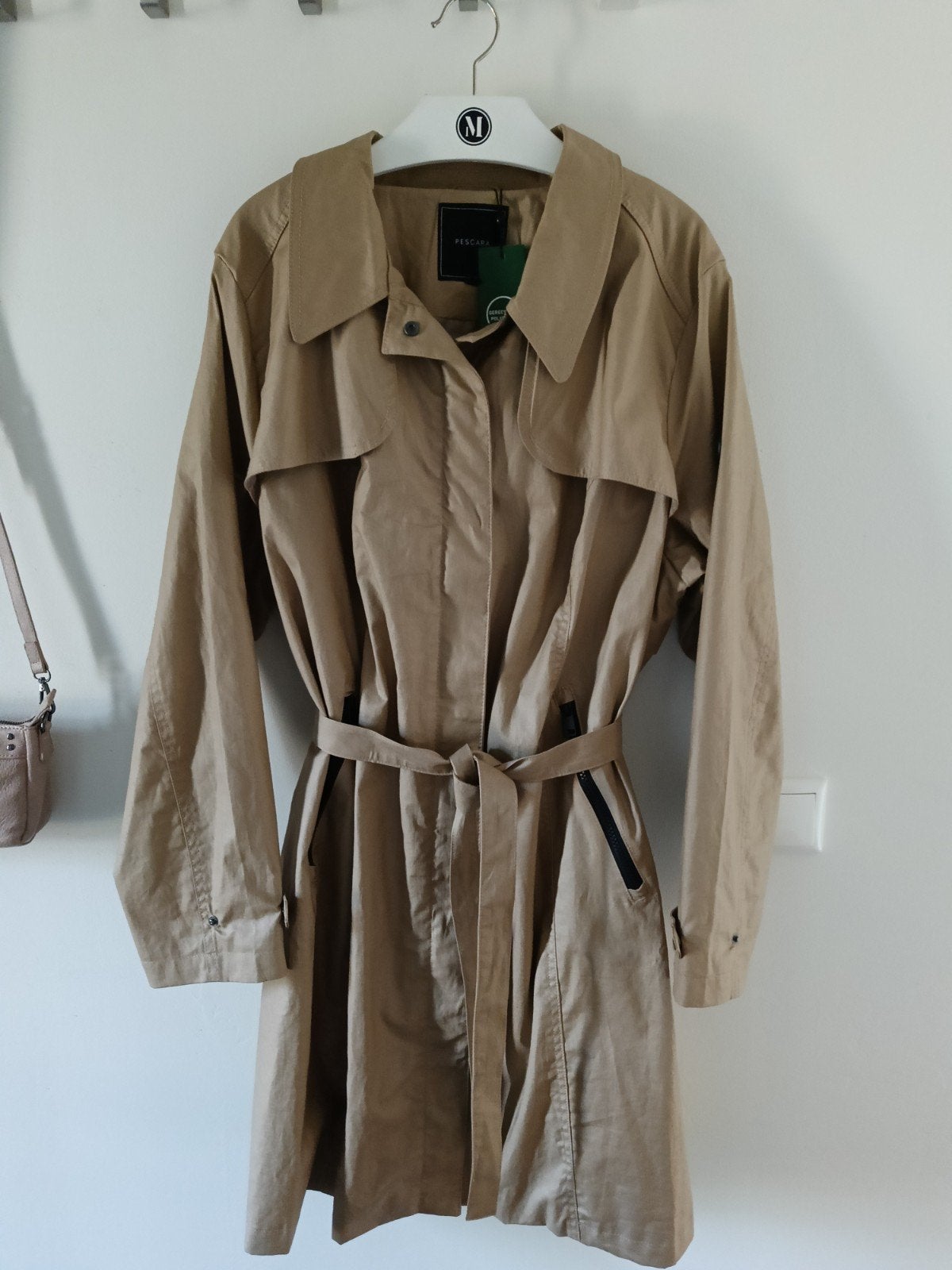 Dames Coat maat 48/XXL Nieuw, Ophalen of Verzenden, Nieuw, Maat 46/48 (XL) of groter, Beige