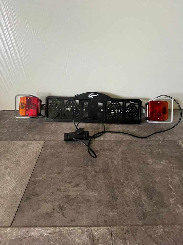 Anwb fietsendrager, Auto diversen, Fietsendragers, Zo goed als nieuw, Trekhaakdrager, 2 fietsen, Brede banden, Ophalen