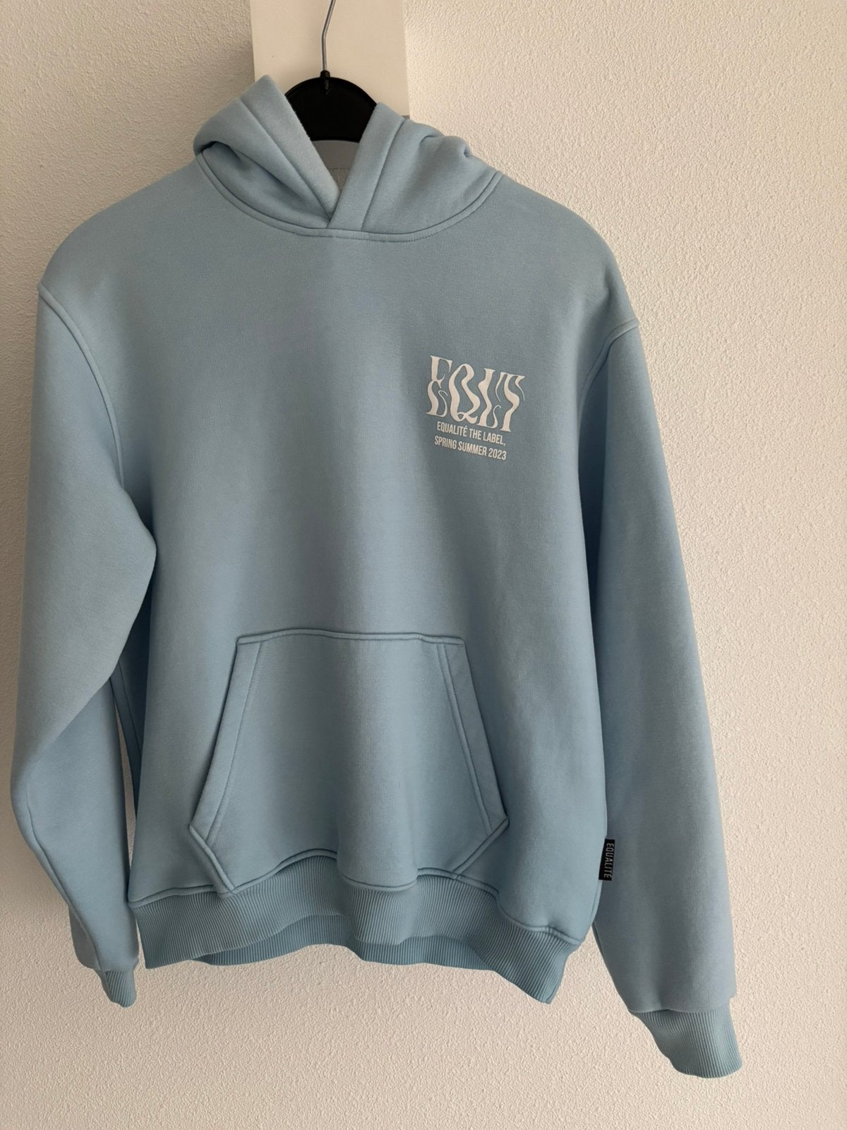 Equalité hoodie lichtblauw maat XXS, Ophalen of Verzenden, Zo goed als nieuw, Maat 34 (XS) of kleiner, Blauw