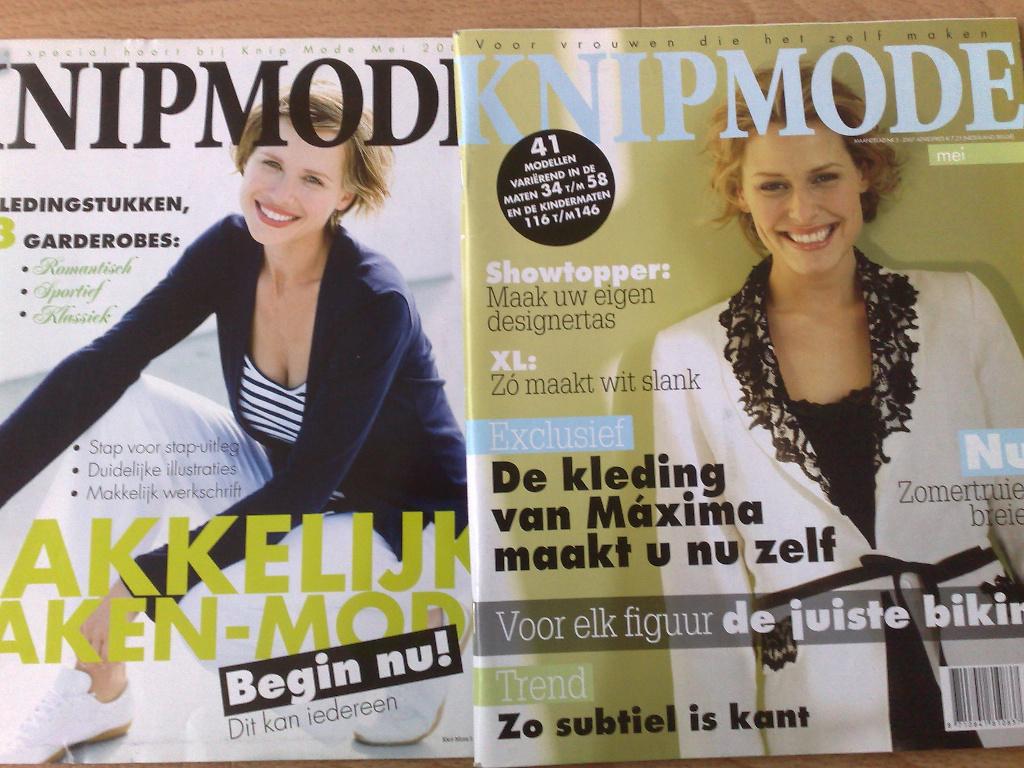 Knipmode mei 2007 incl. extra bijlage makkelijk maken -mode, Verzenden, Zo goed als nieuw, Vrouw, Knipmode
