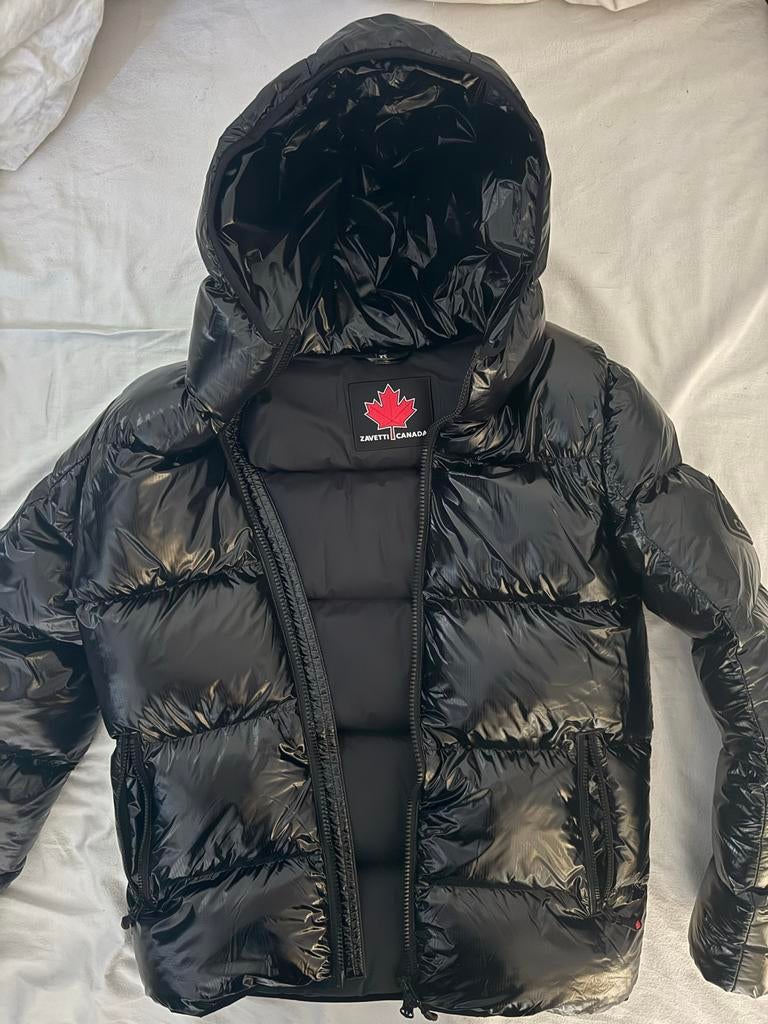 Zavetti Canada Puffer Jas Zwart - Een keer gedraagt, Ophalen of Verzenden, Zo goed als nieuw, Overige maten, Zwart