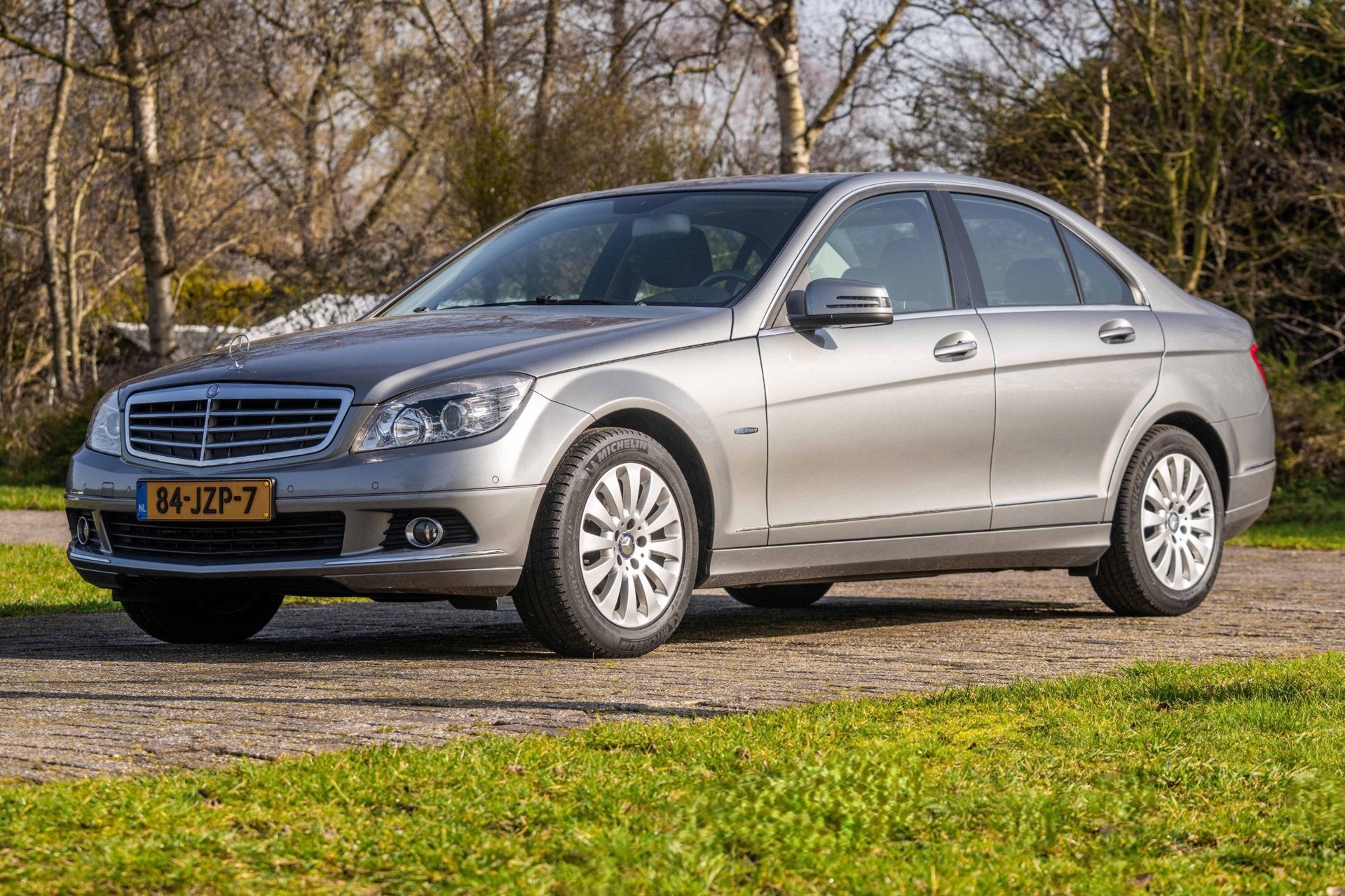 Mercedes-Benz C-klasse 180 K BlueEFFICIENCY Business Edition, Keurmerk '100% Onderhouden', Gebruikt, 200 kg, Parkeersensor