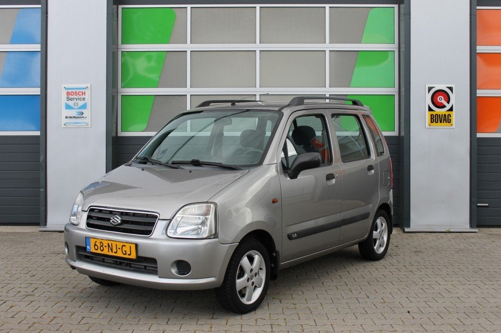 Suzuki WAGON R+ 1.3 GLX / Automaat / Hoge instap / Airco / T, Voorwielaandrijving, 94 pk, 4 cilinders, Elektrische ramen