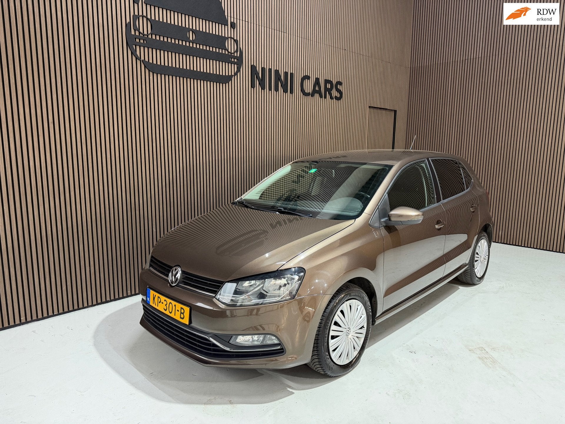 Volkswagen Polo 1.2 TSI Highline Volledig onderhouden, Start-stop-systeem, Euro 6, 4 cilinders, Bruin