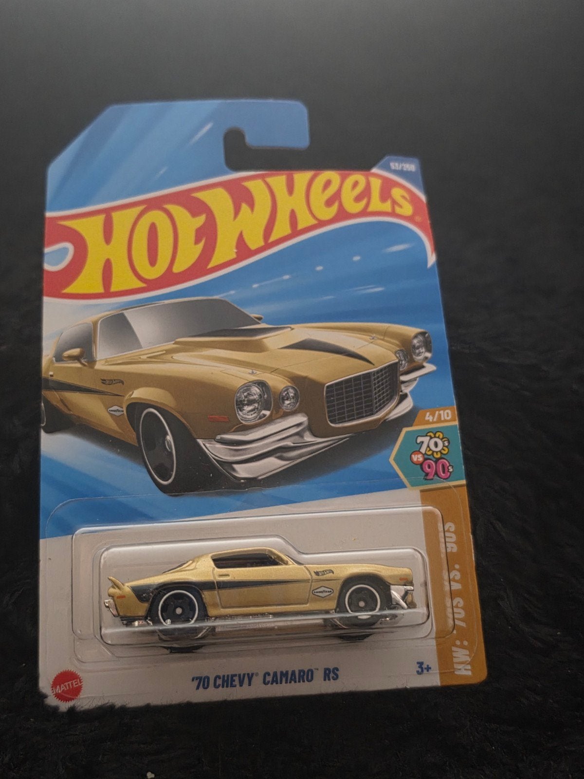 Hot Wheels '70 Chevy Camaro RS - Nieuw in verpakking, Ophalen of Verzenden, Nieuw, Auto