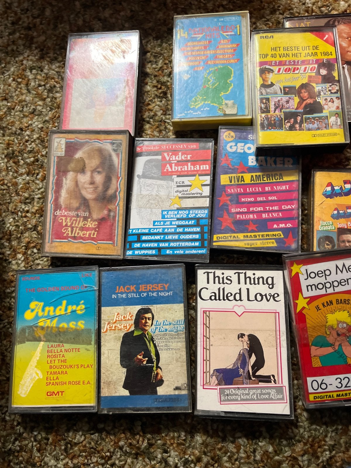 Diverse collectie muziekcassettes - Pop, Jazz, Nederlandstal, Cd's en Dvd's, Cassettebandjes, Ophalen, Gebruikt, 2 t/m 25 bandjes
