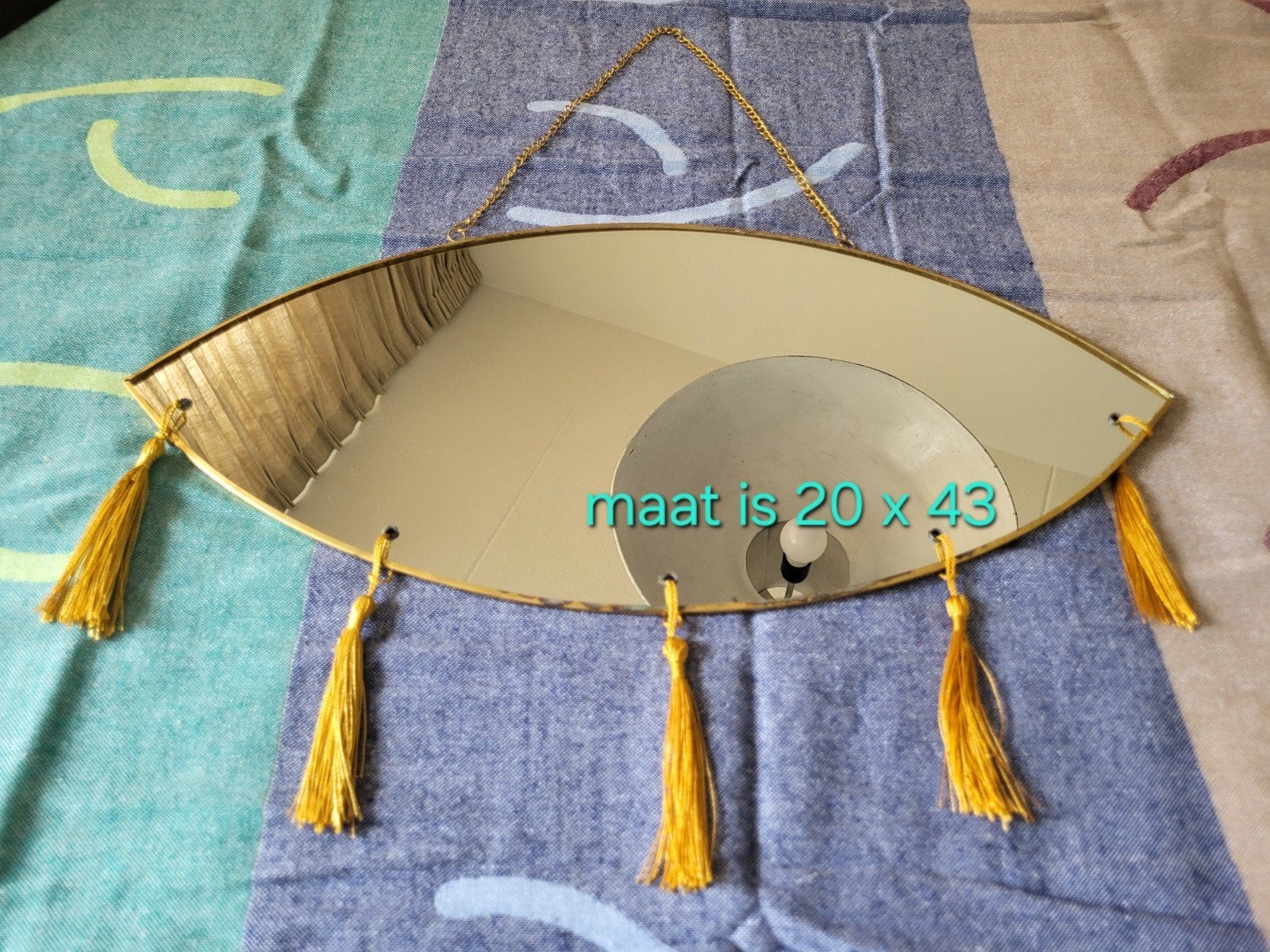 Spiegel voor op slaapkamer?, Huis en Inrichting, Woonaccessoires | Spiegels, Minder dan 50 cm, Ophalen of Verzenden, Zo goed als nieuw
