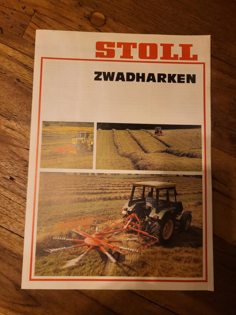 tractor folder Stoll zwadharken, Ophalen of Verzenden, Zo goed als nieuw