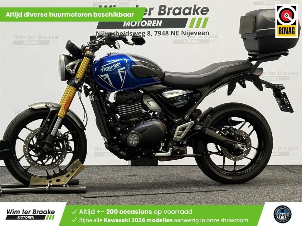 Triumph Speed 400 ABS (bj 2024) 6.462 km, Bedrijf, Onbekend, 398 cc, Onbekend