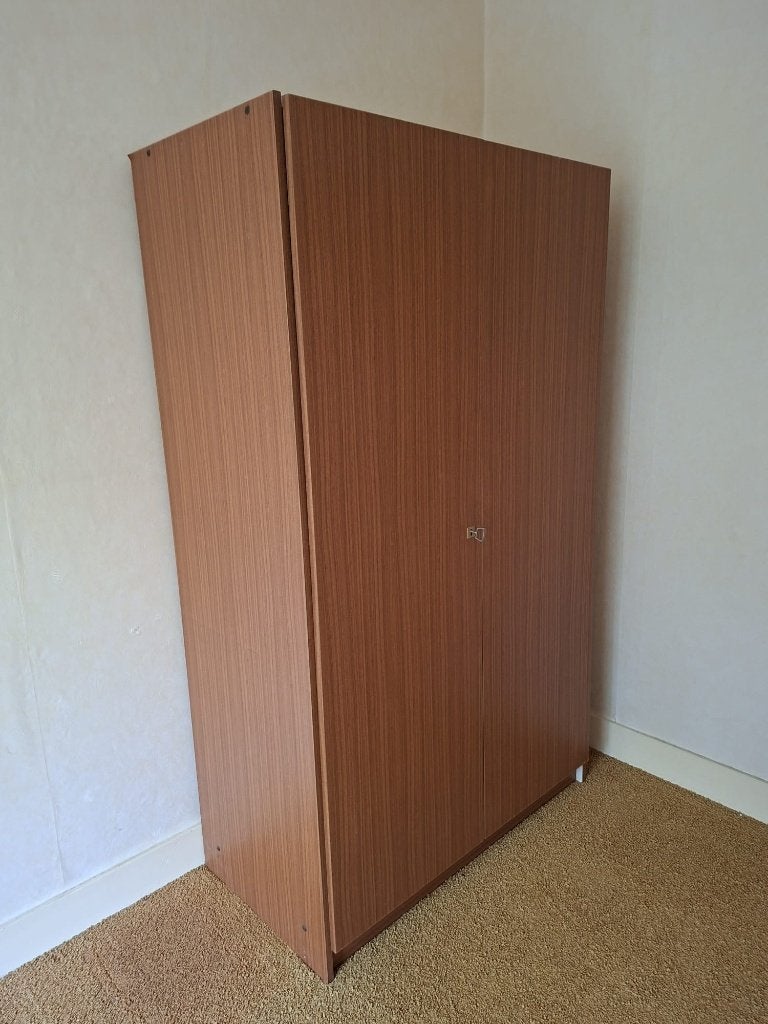 Kledingkast jaren 70 vintage, Huis en Inrichting, Kasten | Kledingkasten, Ophalen, Met deur(en), Gebruikt, 100 tot 150 cm
