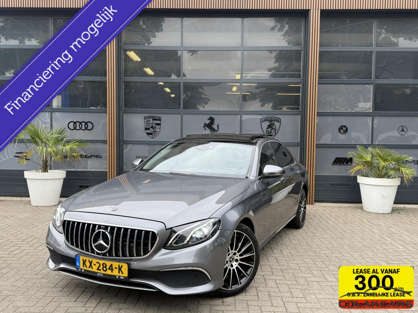 Mercedes-Benz E-Klasse 220 d AMG|Pano|Head-Up|Widescreen|NAP, Auto's, Automaat, Achterwielaandrijving, Gebruikt, 4 cilinders