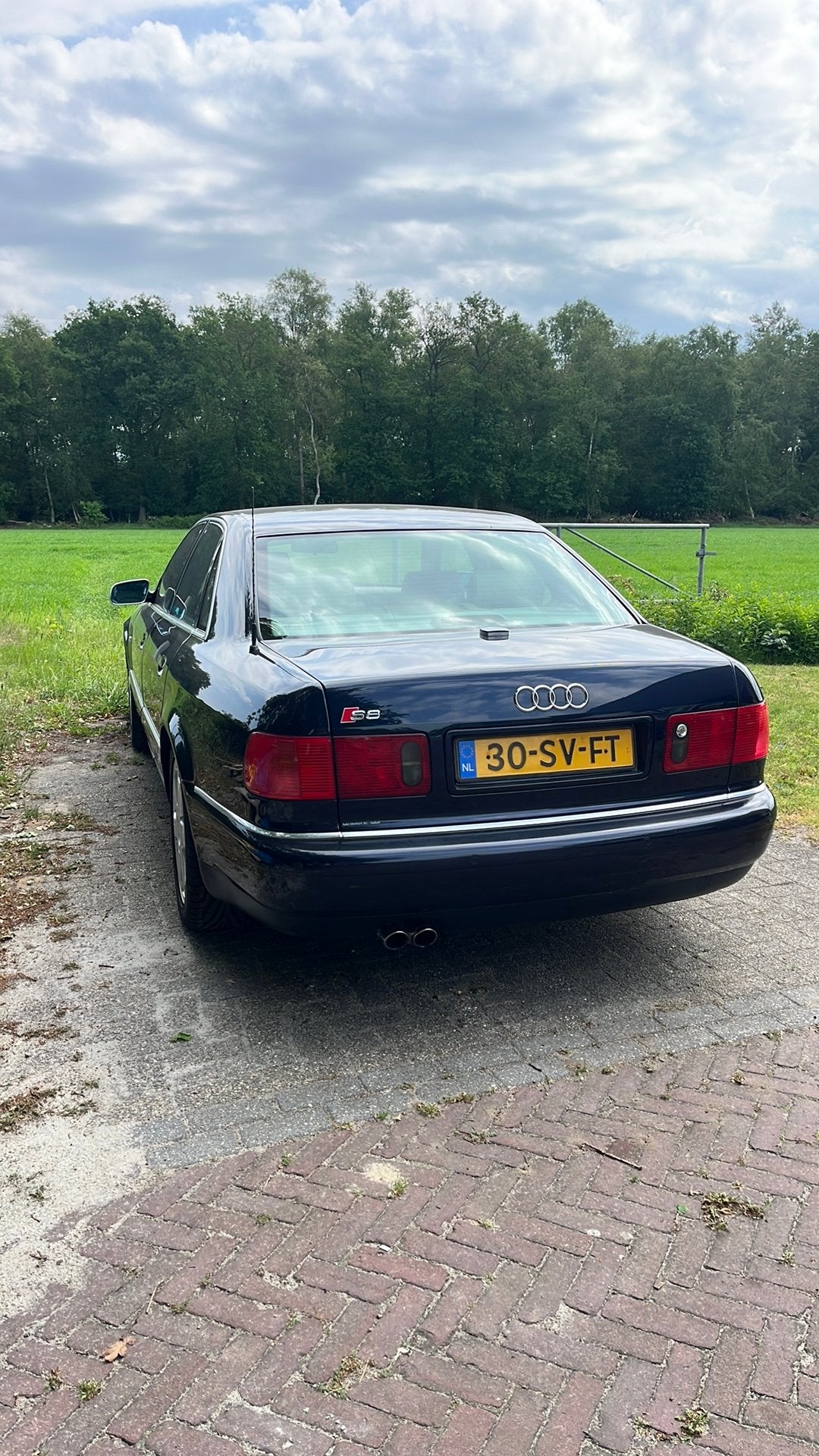 Audi S8 4.2 Quattro 265KW AUT 2000 Blauw, Auto's, Audi, Automaat, 4172 cc, 8 cilinders, Blauw