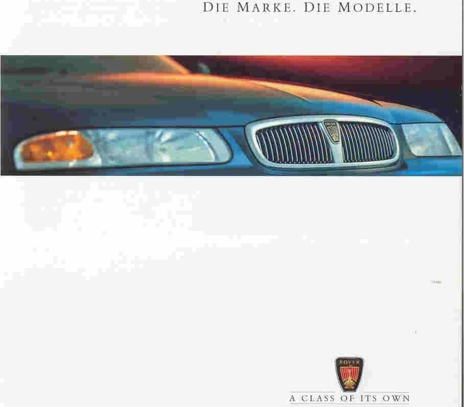 Die Marke Rover Mini programma 1996 Mini, 200, 400, 600, 800, Ophalen of Verzenden, Nieuw, Overige merken