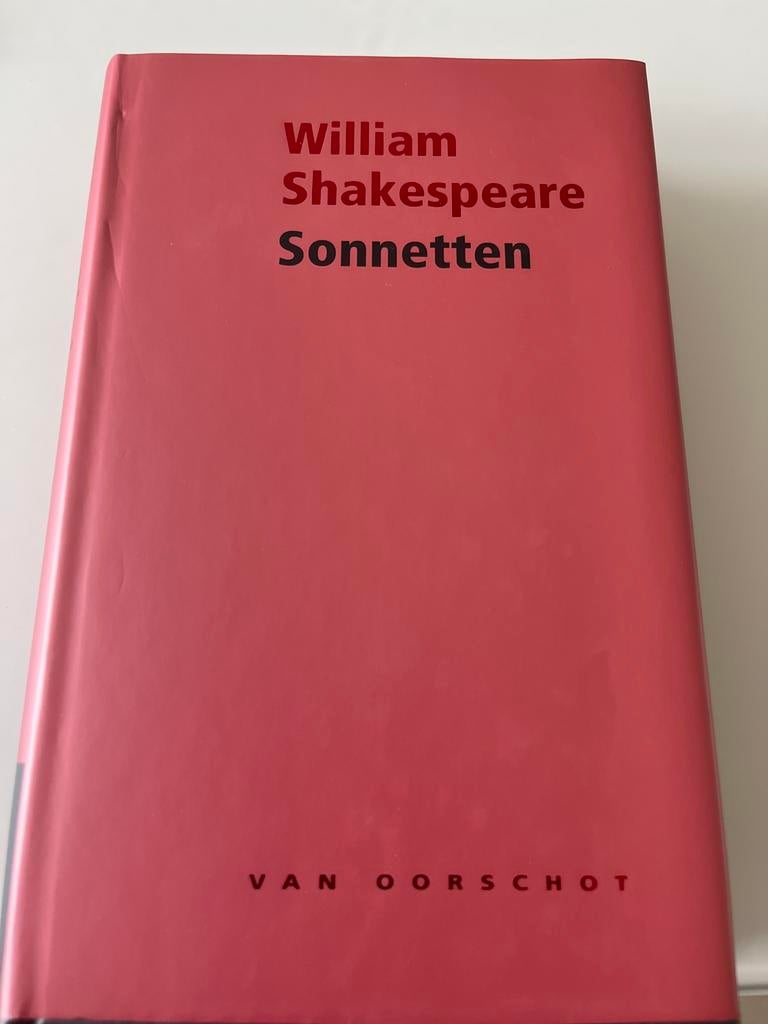 William Shakespeare - Sonnetten (Van Oorschot), Ophalen of Verzenden, Zo goed als nieuw, Eén auteur