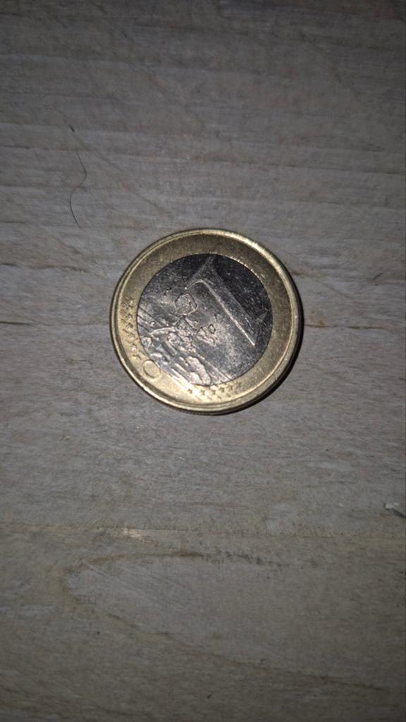 Zeldzame Portugese 1 Euro munt - 2002, Postzegels en Munten, Munten | Europa | Euromunten, 1 euro, Portugal, Losse munt, Goud
