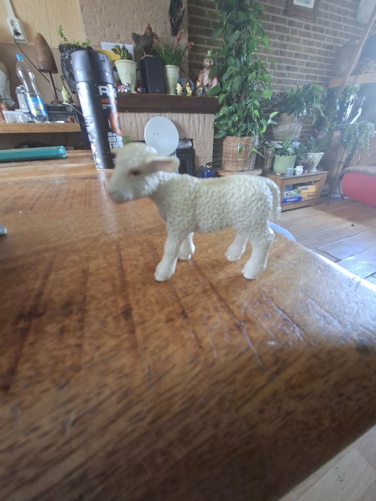 Schleich lammetje, Verzamelen, Dierenverzamelingen, Ophalen of Verzenden, Zo goed als nieuw, Boerderijdier, Beeldje of Figuurtje