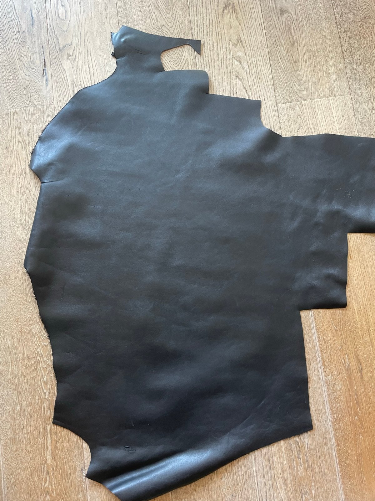 Leer pakket: Zwart leer (1.5-2mm, 1mm) & Sheepskin, Zwart, Gebruikt, Ophalen of Verzenden, Leer