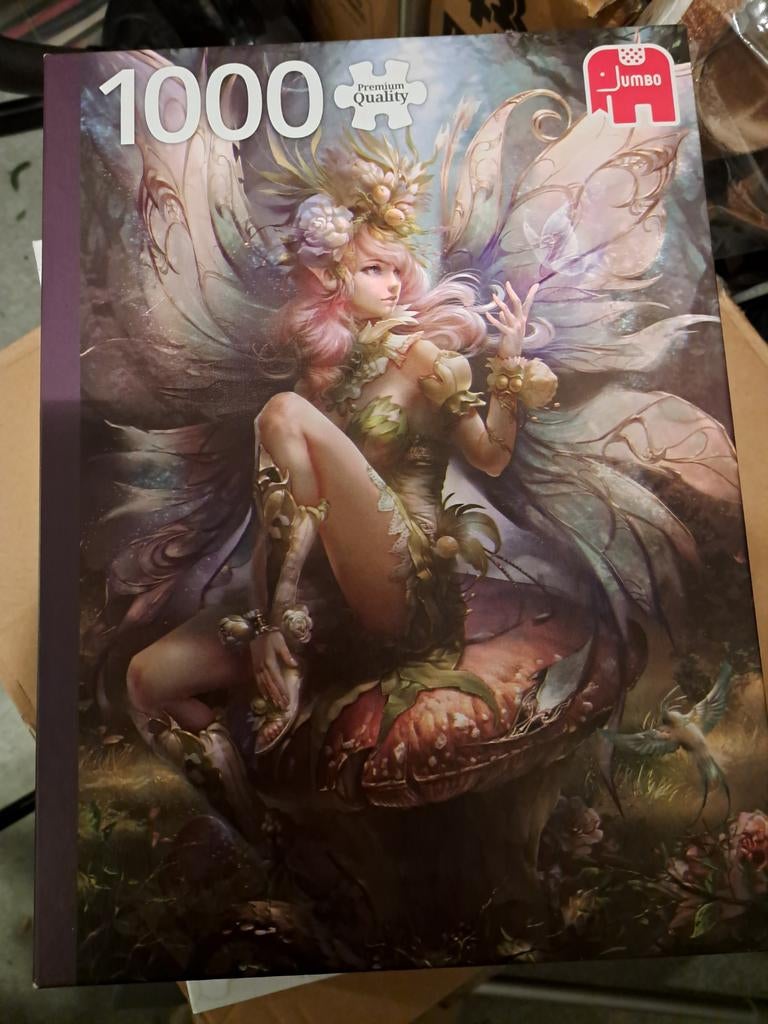 Jumbo puzzel, Verzenden, 500 t/m 1500 stukjes, Zo goed als nieuw