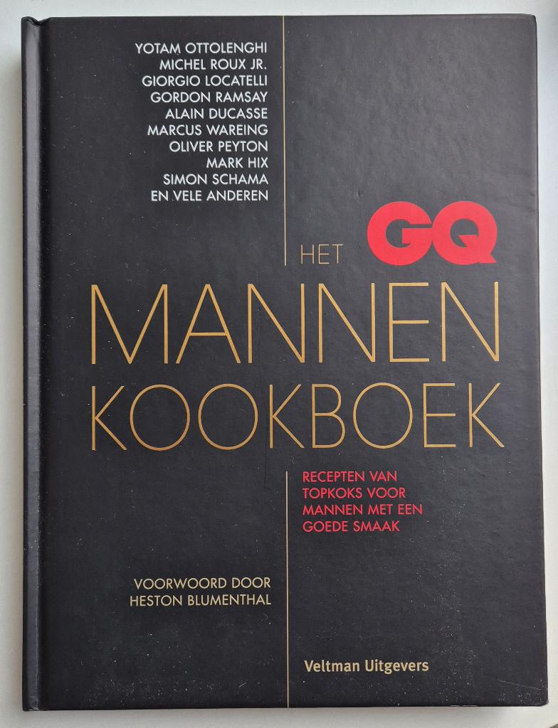 Het GQ mannenkookboek = Leuk voor vaderdag !, Boeken, Kookboeken, Verzenden, Zo goed als nieuw, Paul Henderson