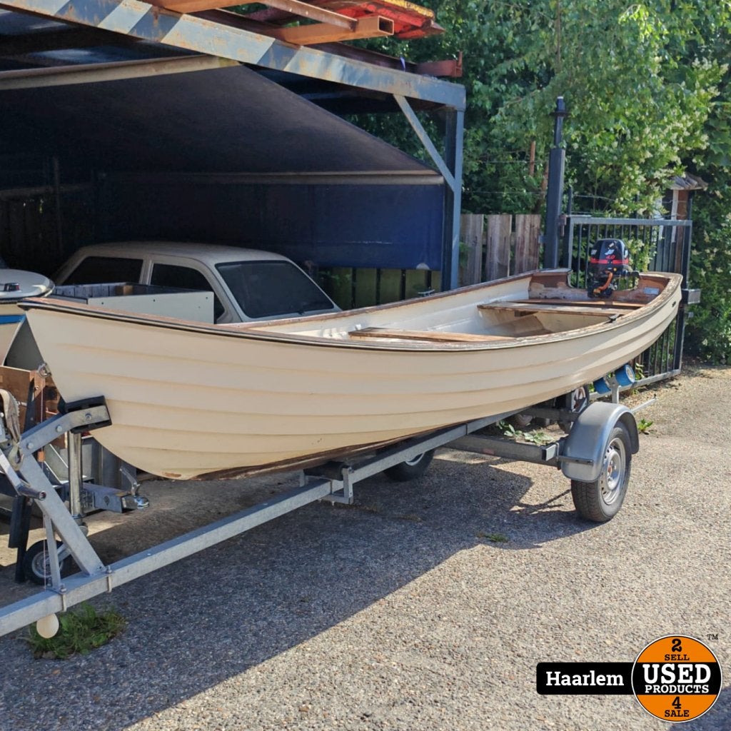 Sloep boot Noorse Spitsgatter incl. Mercury 4-takt & Trailer, Watersport en Boten, Flex Ltd., Zo goed als nieuw, https://flex.com/contact-us