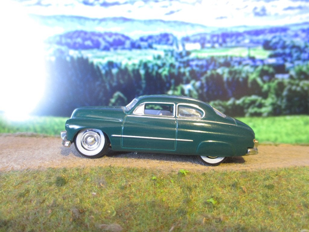 +/- 1:72 1949 Mercury Coupe - Johnny Lightning, Ophalen of Verzenden, Gebruikt, Auto