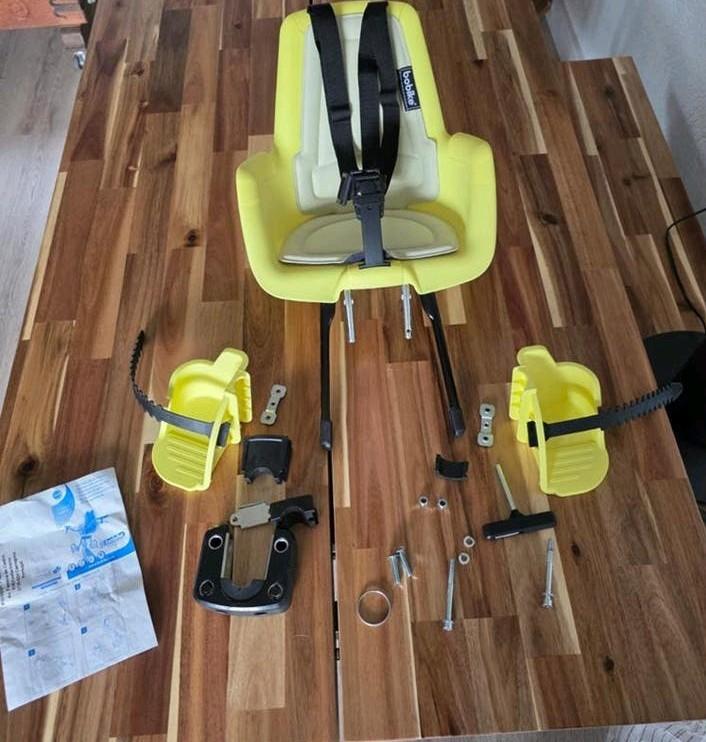 Bobike mini voorzitje compleet, Fietsen en Brommers, Fietsaccessoires | Fietsstoeltjes, Nieuw, Voorzitje, 9 t/m 18 kg, Voetsteuntjes