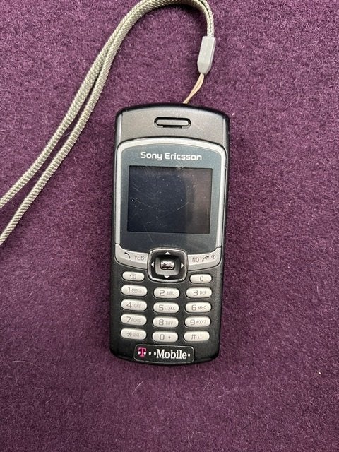 Sony Ericsson - T-Mobile mobiele telefoon, Ophalen, Gebruikt, Zwart, Overige systemen