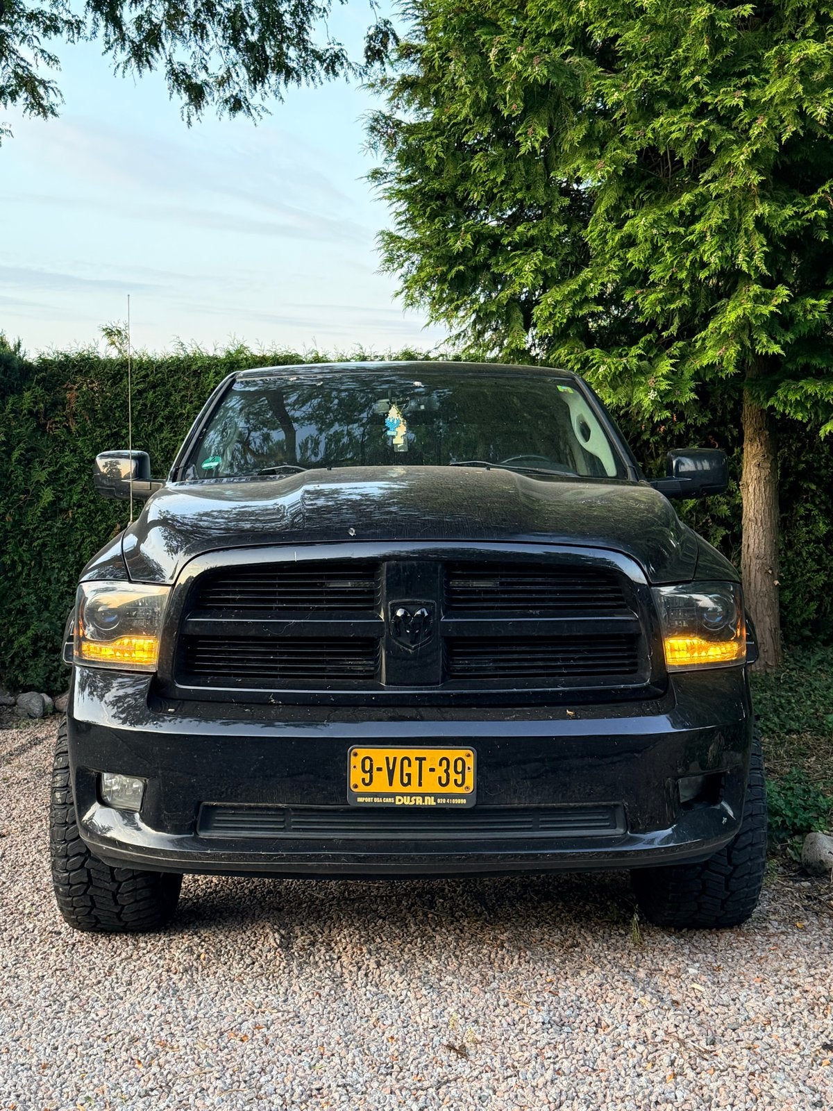 Dodge RAM 1500 bj 2010 Laramie Lpg, Auto's, Automaat, 5654 cc, Zwart, Vierwielaandrijving