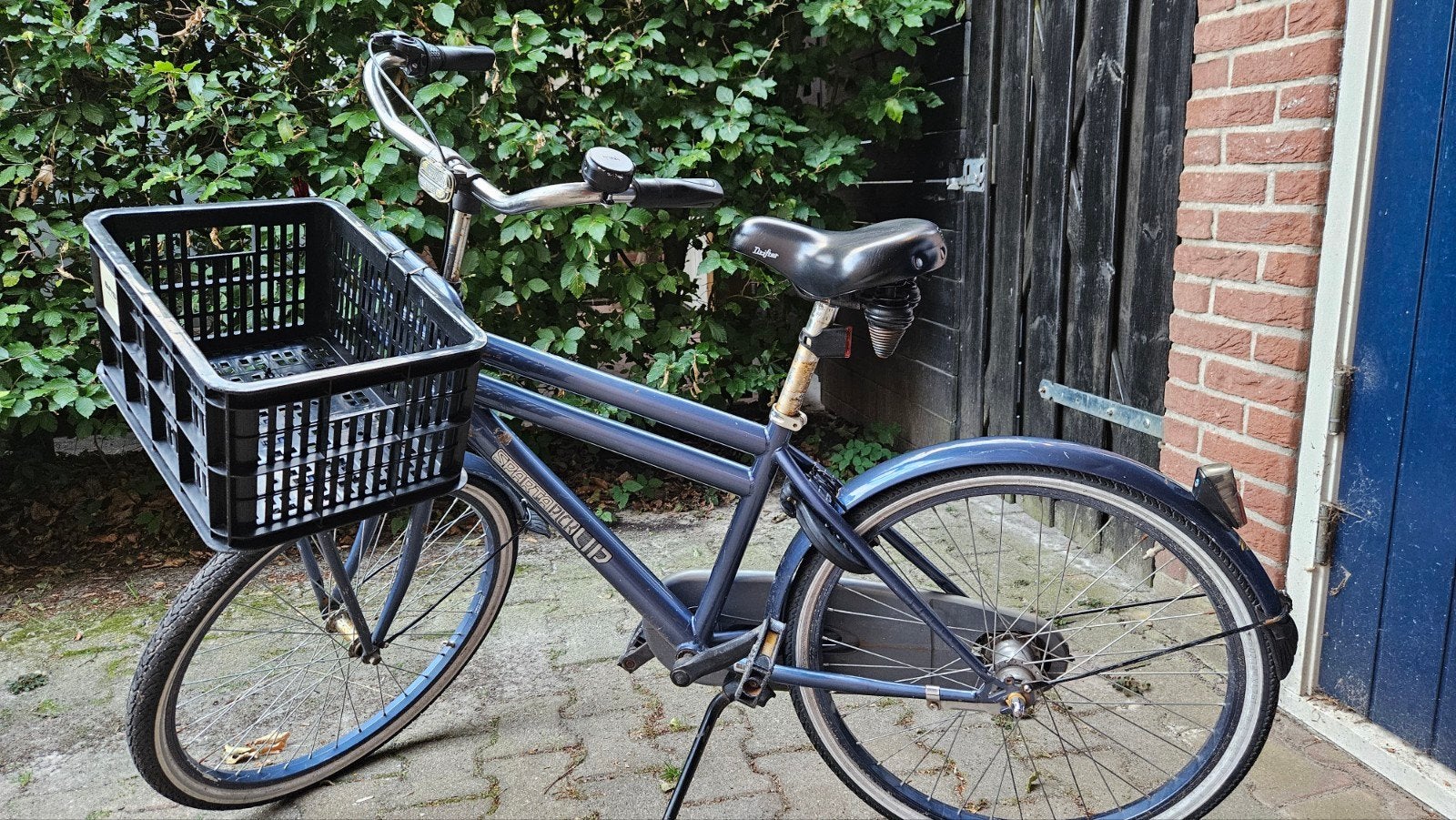 Sparta Pick-Up kinderfiets met mand 24", Ophalen, Gebruikt, Sparta pickup, Terugtraprem