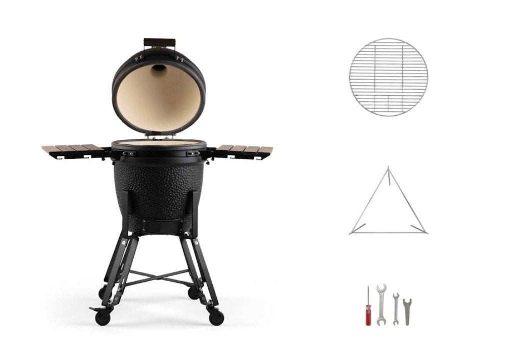 De Procureur Series 18” Kamado BBQ mat zwart, Ophalen of Verzenden, Nieuw