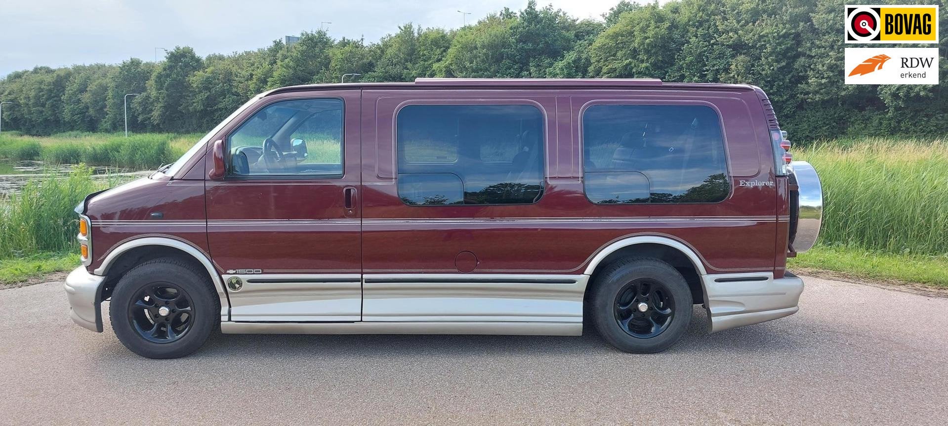 Chevrolet USA Chevy Van Express G1500 5.7 EXPLORER RR met LP, Auto's, Chevrolet, Automaat, Gebruikt, 8 cilinders, Overige carrosserieën