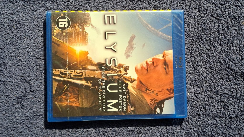 Elysium "Blu Ray", Ophalen of Verzenden, Zo goed als nieuw