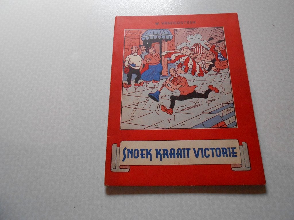 Snoek 11 Snoek kraait victorie 1954 1 ste druk., Willy Vandersteen, Eén stripboek, Ophalen of Verzenden, Zo goed als nieuw