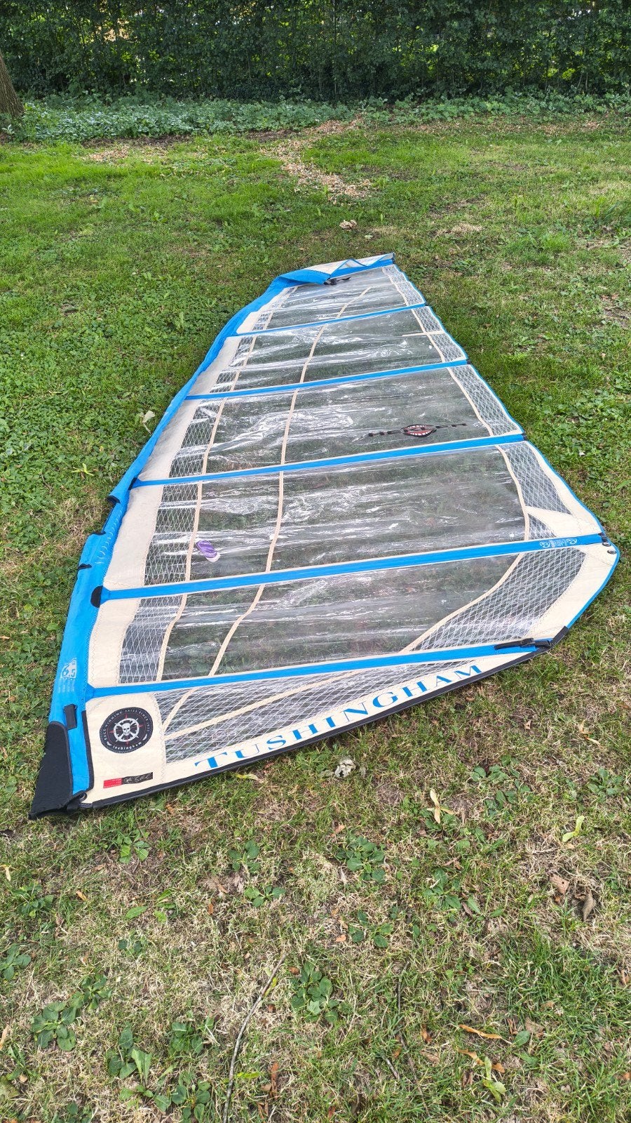 Windsurfenzeilen, Tushingham 6.5, 5.5, 4.5, Watersport en Boten, Windsurfen, Ophalen, Gebruikt, Overige typen