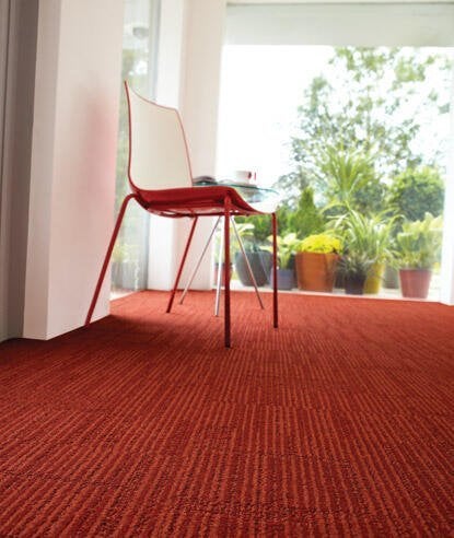 Knal Oranje Equilibrium tapijttegels, 75 m² of meer, Nieuw, Oranje, Ophalen of Verzenden