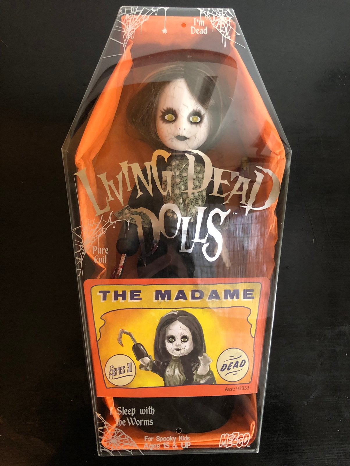 Living Dead Dolls - Sideshow - The Madame, Ophalen of Verzenden, Zo goed als nieuw, Pop