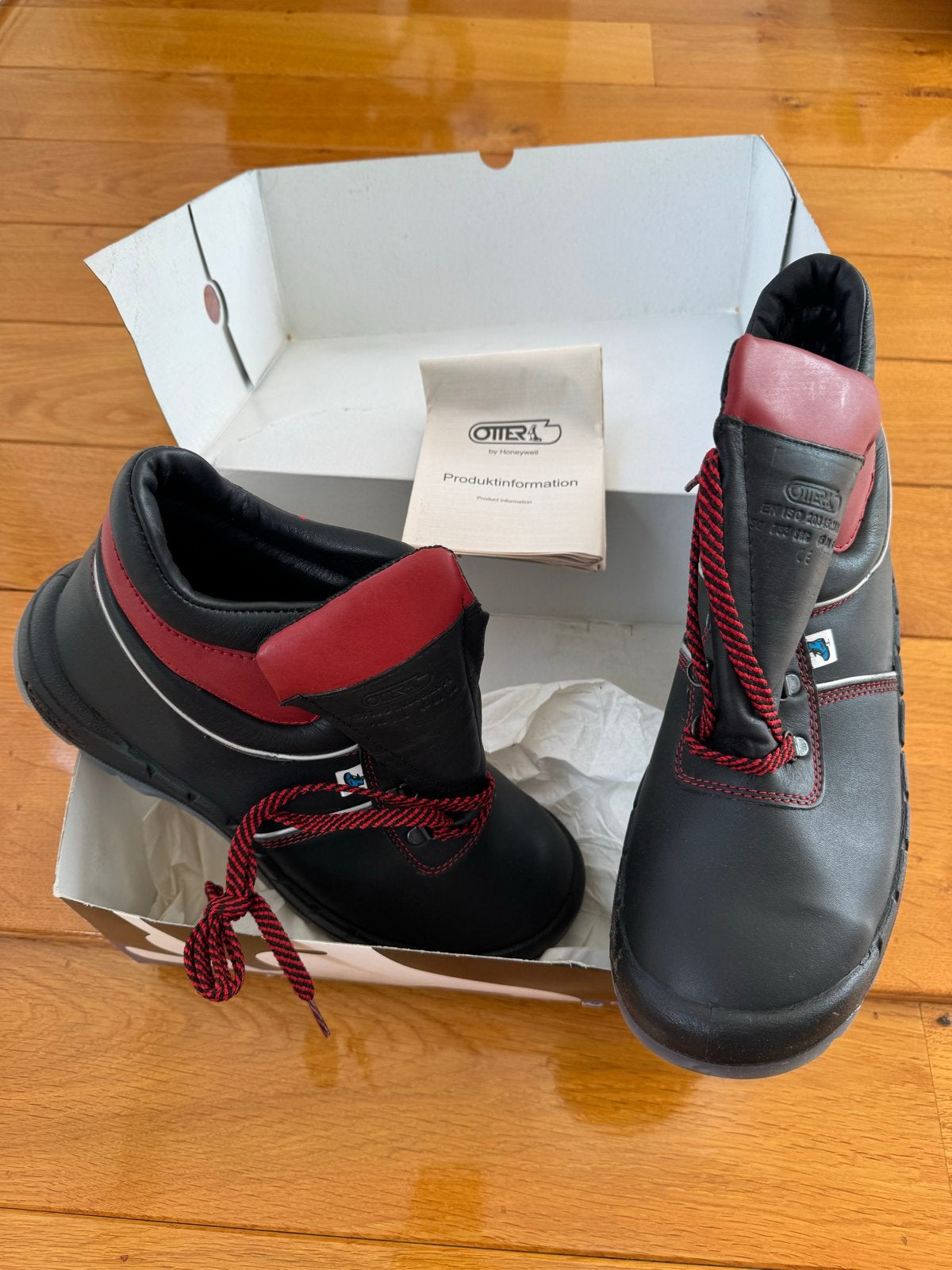 Nieuwe Otter veiligheidsschoenen maat 45, Ophalen of Verzenden, Nieuw, Zwart, Werkschoenen