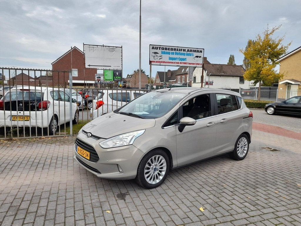 Ford B-Max 1.0 EcoBoost Titanium, Auto's, Ford, Bedrijf, Te koop, B-Max, ABS, Achteruitrijcamera, Airbags, Airconditioning, Automatische klimaatregeling
