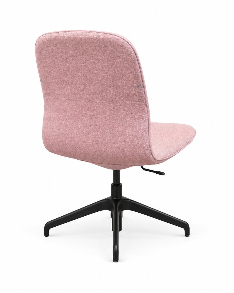 IKEA LÅNGFJÄLL Draaistoel  Bureaustoel –  Licht Roze – Zwart, Gebruikt, ., Ophalen of Verzenden, .