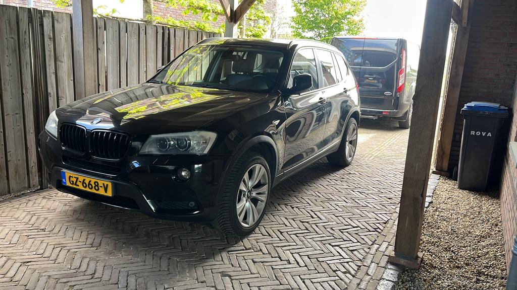 BMW X3 3.0 Xdrive 28I AUT 2011 Zwart, Auto's, BMW, Automaat, Zwart, Vierwielaandrijving, Particulier