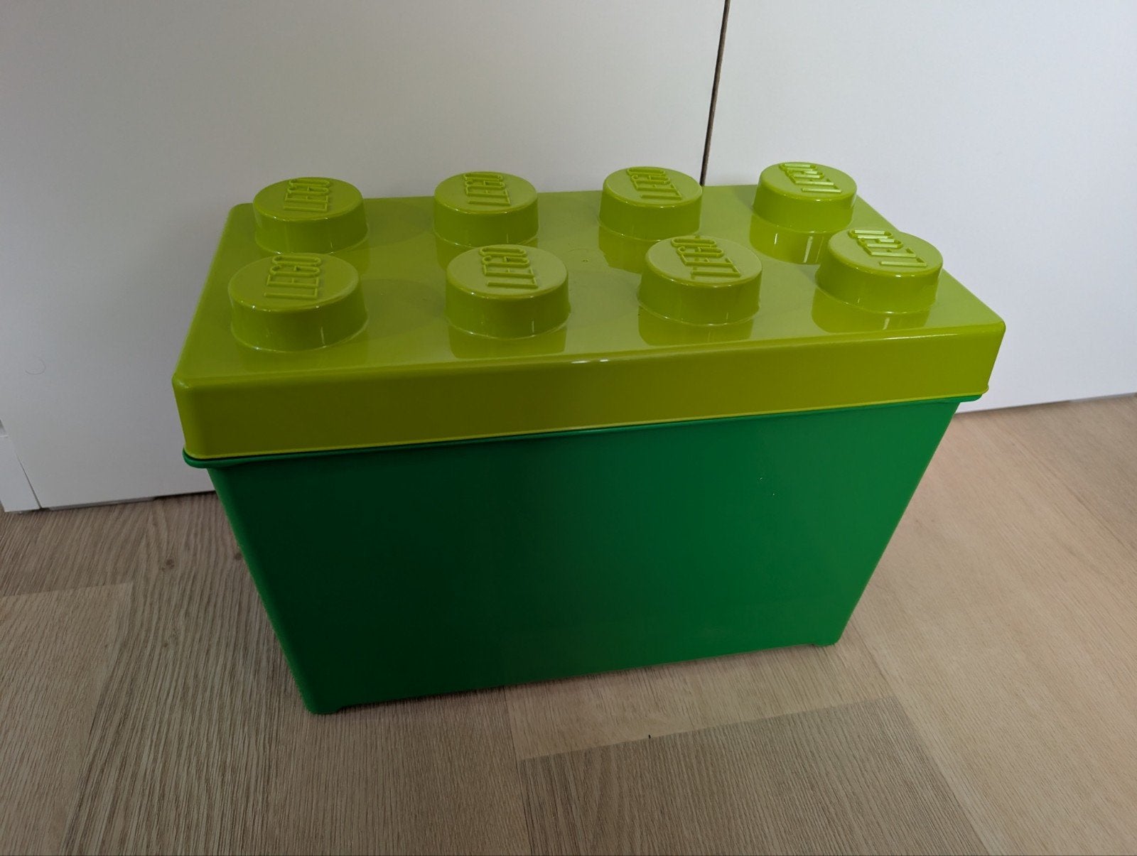 Lego opbergdoos groen, leeg, Ophalen, Gebruikt, Overige typen, Lego