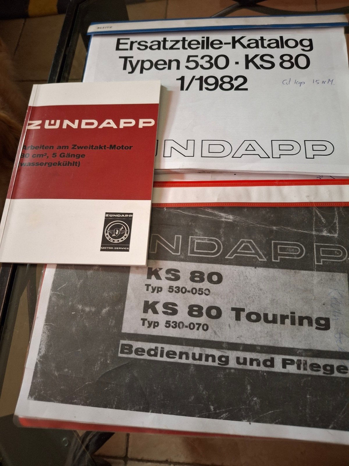 Boekjes zundapp 530/529 314 motor, Verzenden, Overige typen