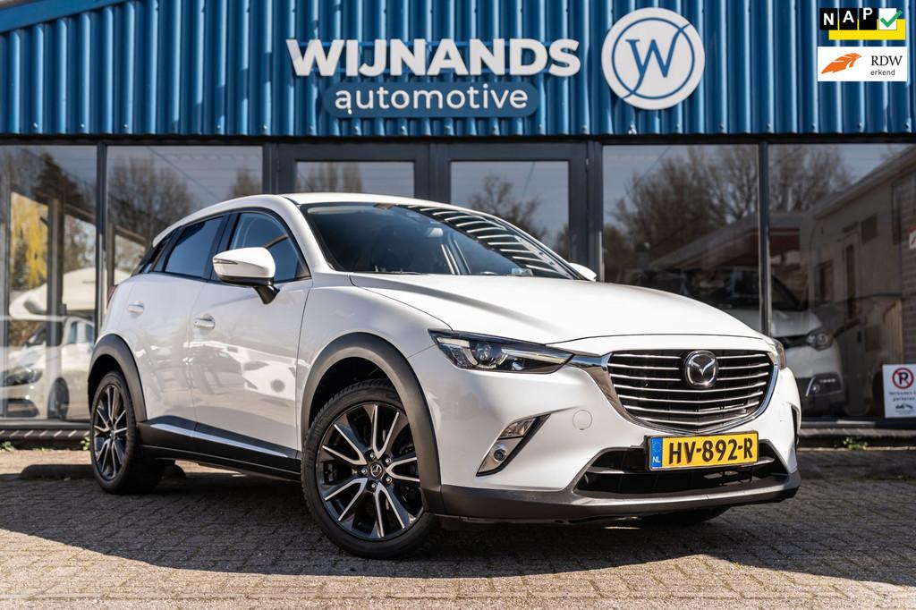 Mazda CX-3 2.0 SkyActiv-G 120 GT-M Stoelvw Automaat Trekhaak, Auto's, 1998 cc, 625 kg, Euro 6, 4 cilinders