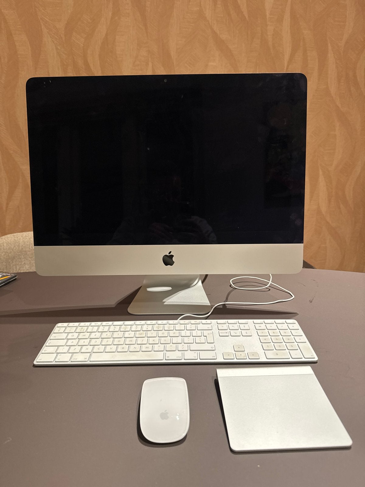 Apple iMac 21.5 inch met toetsenbord, Magic Mouse, Trackpad, Computers en Software, Ophalen, 2 tot 3 Ghz, 8 GB, IMac