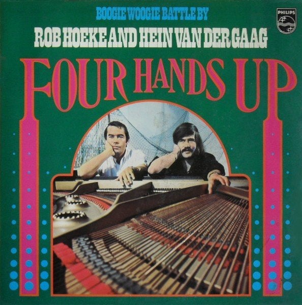 LP Rob Hoeke and Hein van der Gaag ‎– Four Hands Up  1971, LP, Ophalen of Verzenden, Zo goed als nieuw, 12 inch