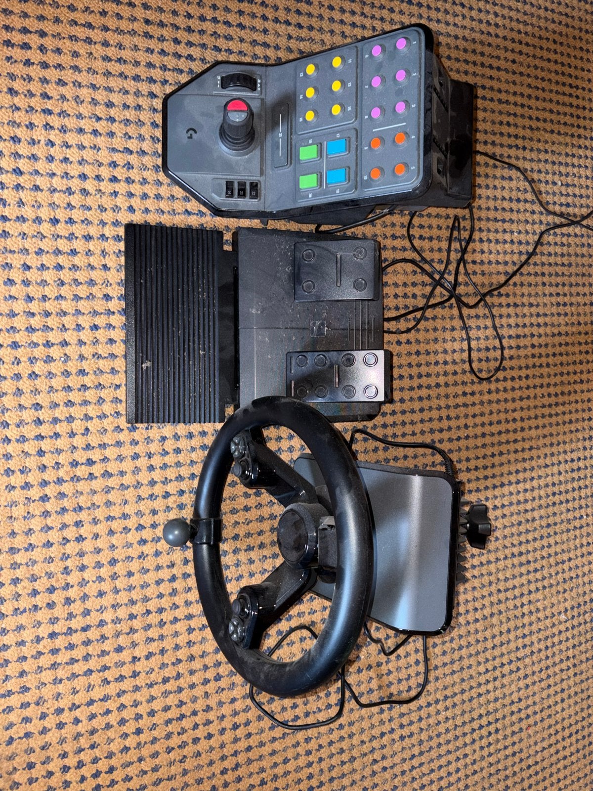 Logitech G27 Racestuur, Pedalen en Shifter Set, Spelcomputers en Games, Racestuur, Gebruikt, Force feedback, Ophalen of Verzenden