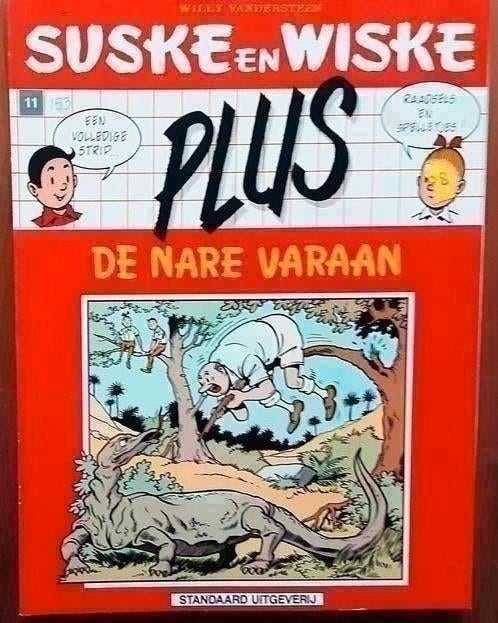 Suske en Wiske plus 11 De nare varaan - Vandersteen 1993, Eén stripboek, Ophalen of Verzenden, Zo goed als nieuw